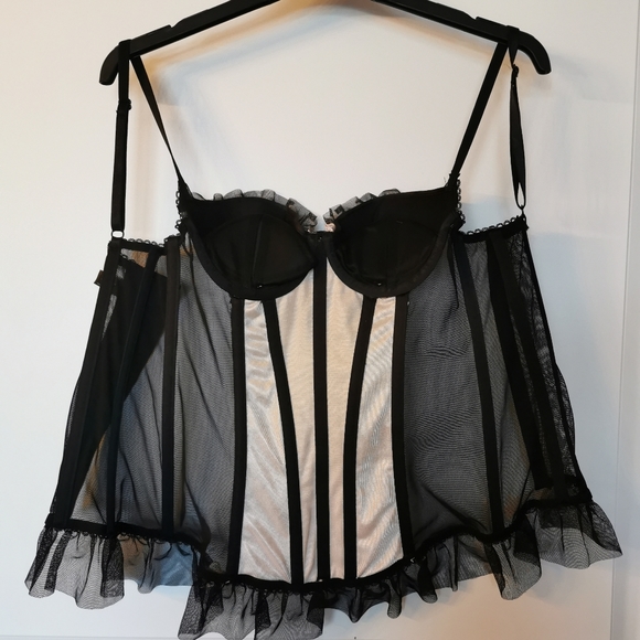 NWOT Ann Summers lace embellished corset - Picture 8 of 8